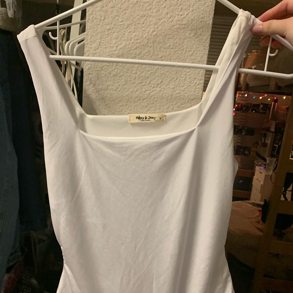 white bodysuit